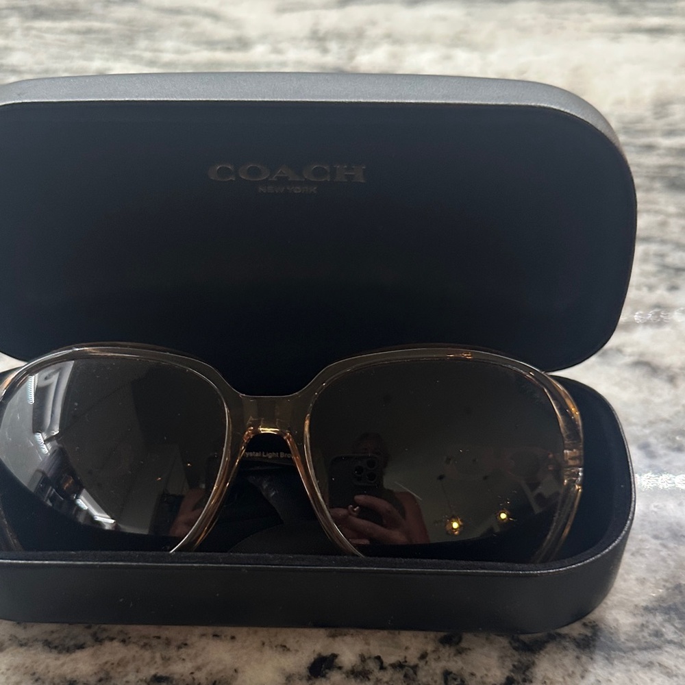 Coach Dark Brown Sunglasses